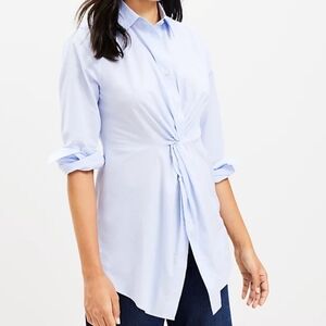 LOFT Twist Everyday Tunic Shirt